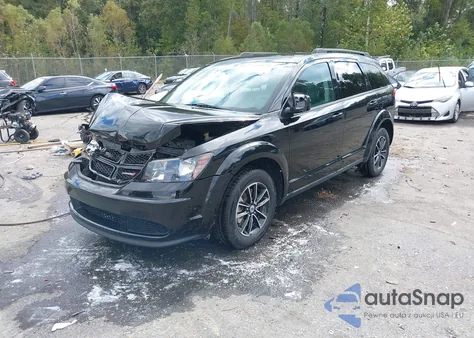 2018 Dodge Journey Se z USA, uszkodzony, nr VIN 3C4PDCAB2JT445865